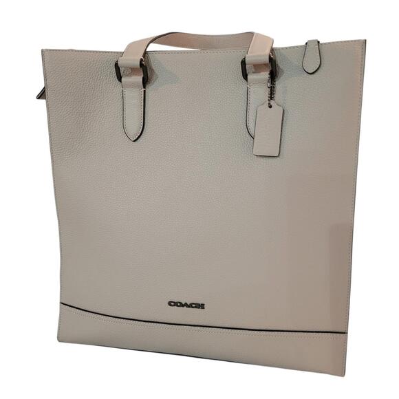 NWOT Coach Graham Structured Tote Steam Womens CJ654 - Picture 1 of 12